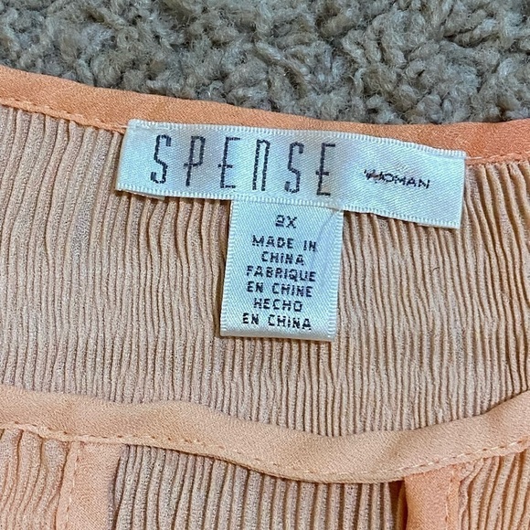 Spense Women’s 2X MIDI Ombré Dress - Picture 3 of 7